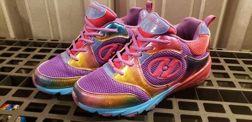 Heelys Race Rainbow Shoes Women's Size 8