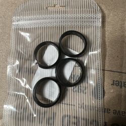 Black Silicone Wedding Rings Size 11 Men Or women