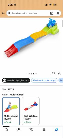 Little Tikes Kids Roller Coaster Toy Set