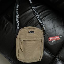 Supreme Shoulder Tan Bag SS18