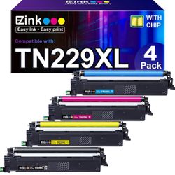 Compatible TN229XL Toner Cartridges Replacement for Brother TN229XL TN-229XL TN229 XL to use with MFC-L3720CDW MFC-L3780CDW HL-