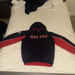 Red Sox puffer quarter zip up jacket
