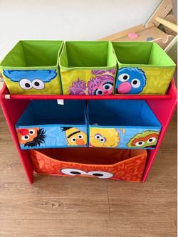 Sesame Street storage bin