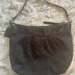 Perfect Condition Black Coach Purse