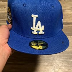 LA Dodgers Baseball Hat Size 7-5/8