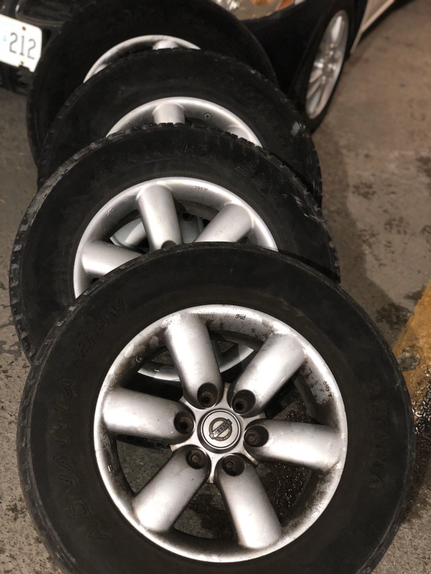 Tires w/ original Nissan rims