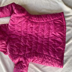 Pink Double Side Girl Jacket Size 10/12