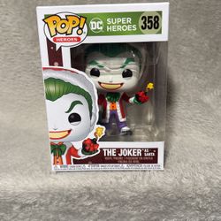 The Joker as Santa Funko Pop