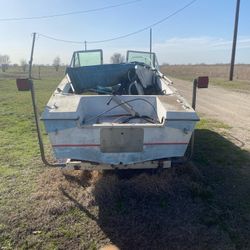 15’ft Boat With Trailer 