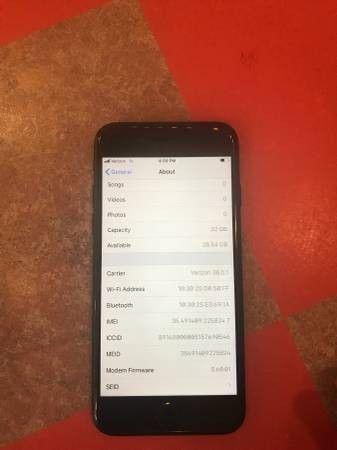 Verizon iPhone 7 32gb $200