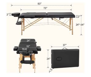 Massage or spa table