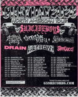 GREY DAY PIT TICKET – $uicideboy$ + Shoreline Mafia