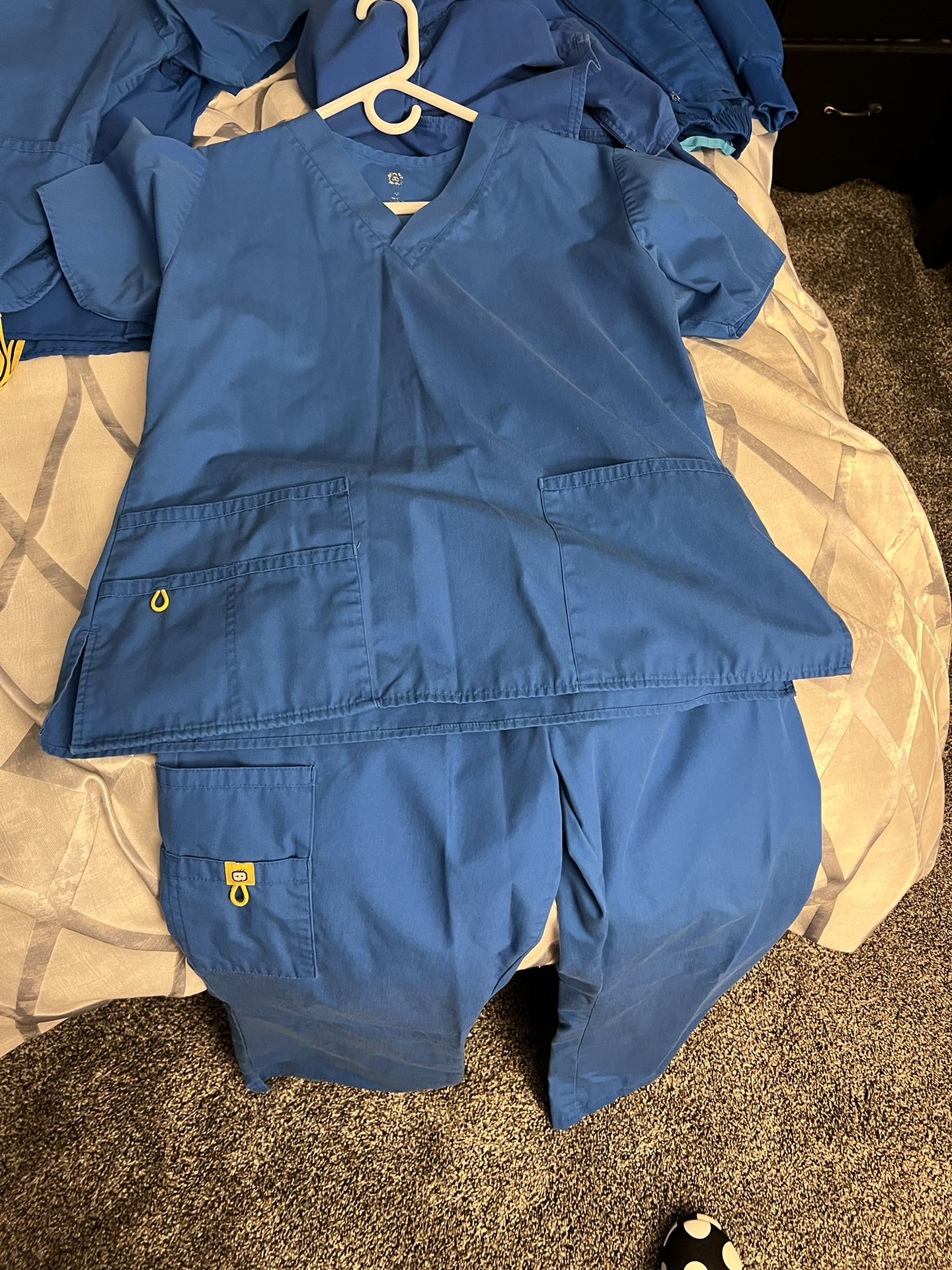 Royal Blue Medium Scrubs