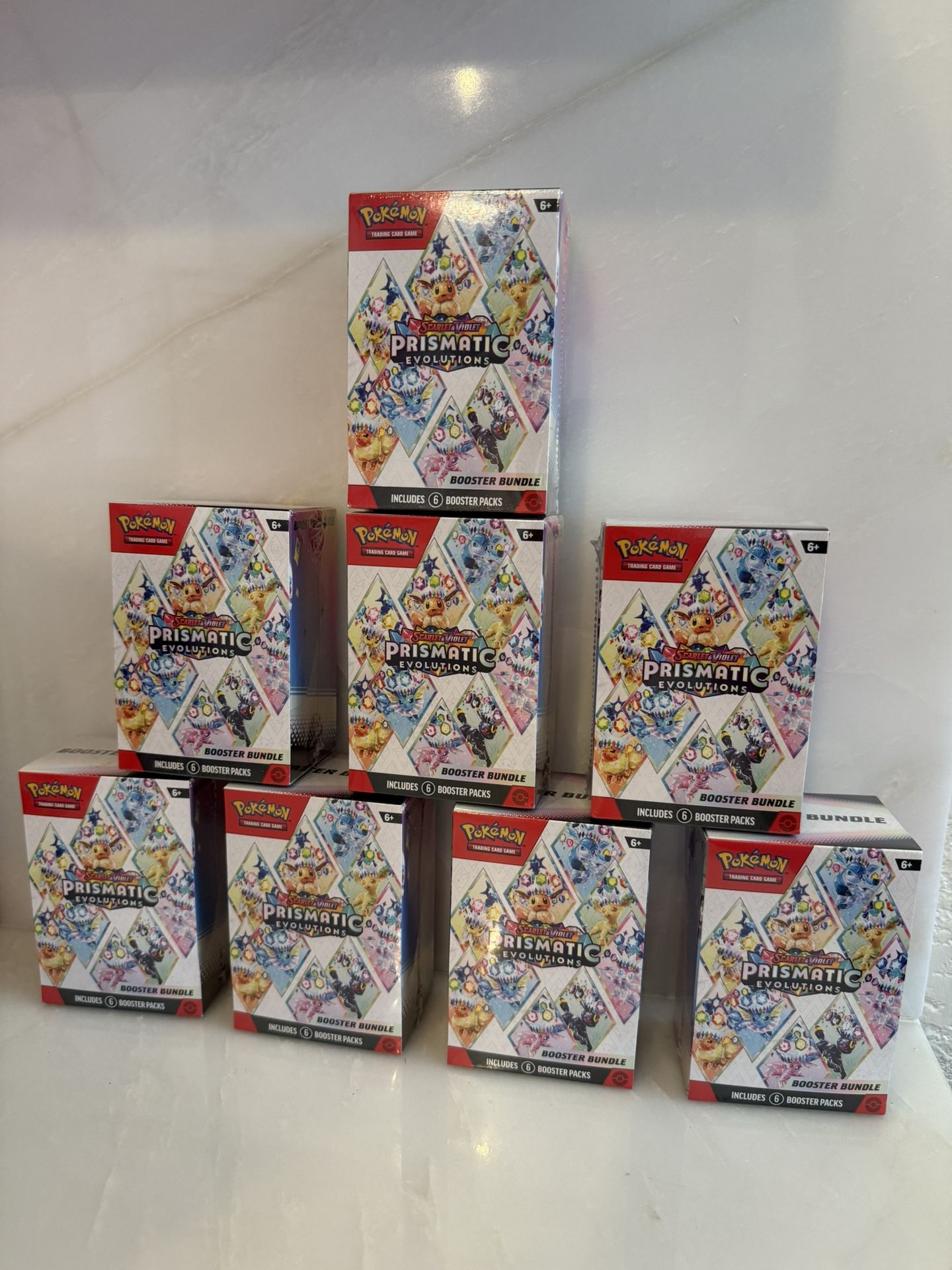 Prismatic Evolutions Booster Bundle (8) - New/Sealed Pokemon Cards