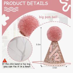 Baby Half Birthday 🎉 Hat.  Pick Up In menifee