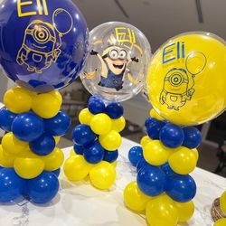 Balloon centerpieces
