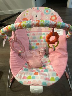 Baby girl bouncer