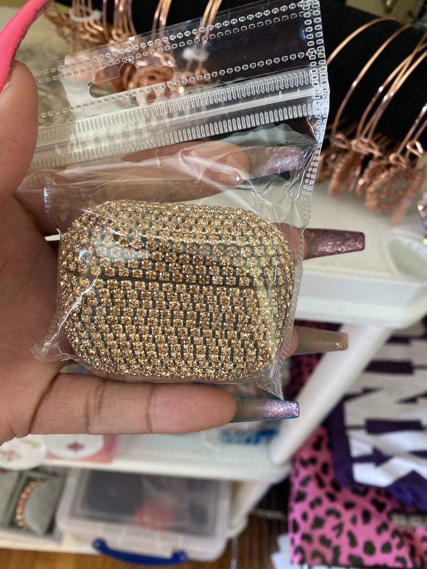 AirPod cases* Message when ready to pick up*