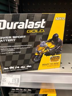 Brand new motorcycle batteries all size
