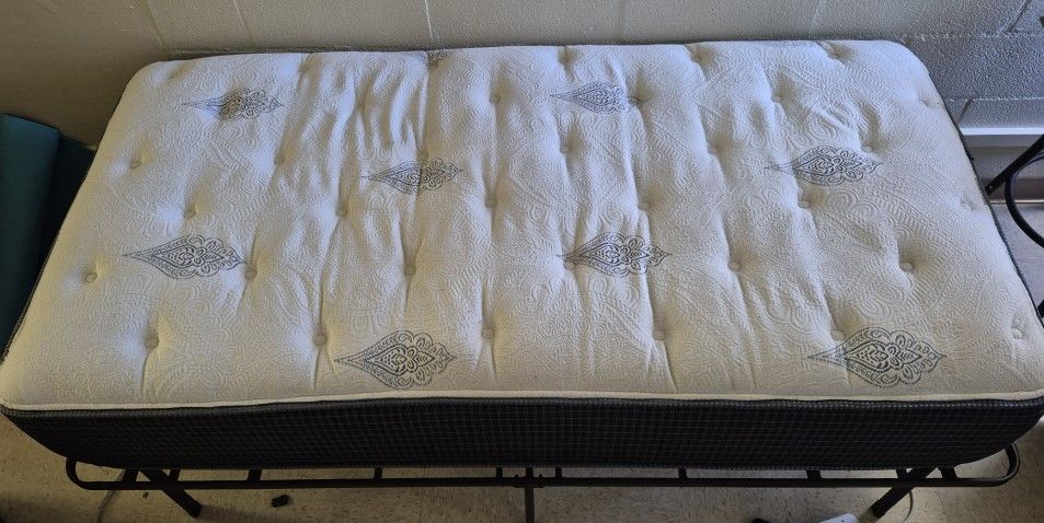 Twin Bed Matress And Frame