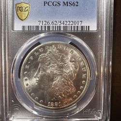 1881CC MS62 Morgan Dollar