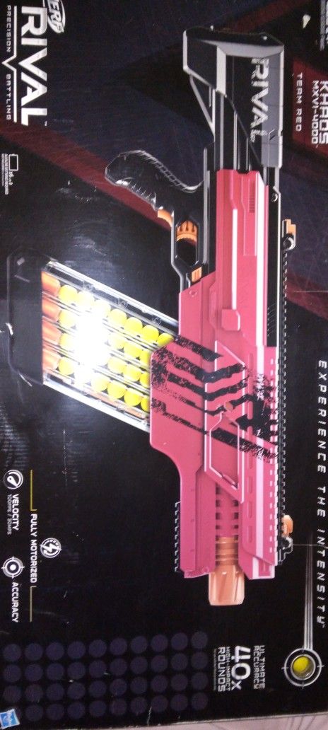 Nerf Khaos Mxvi-4000 Team Red