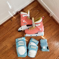 Pink Impala Size 10 Women’s In Line Skate & Protective Wear 