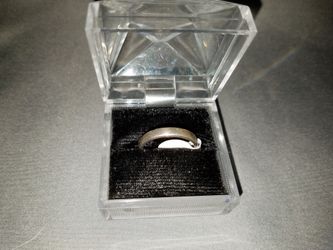 Sterling silver unisex band