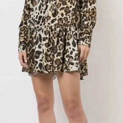 ALEXIS Lydia leopard print dress size M New Dress