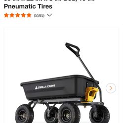 GORILLA CARTS - 4 Cu Ft