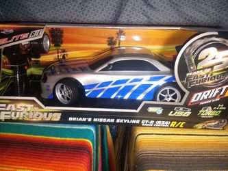 Jada Fast & Furious Nissan Skyline GT-R R34 RC Car