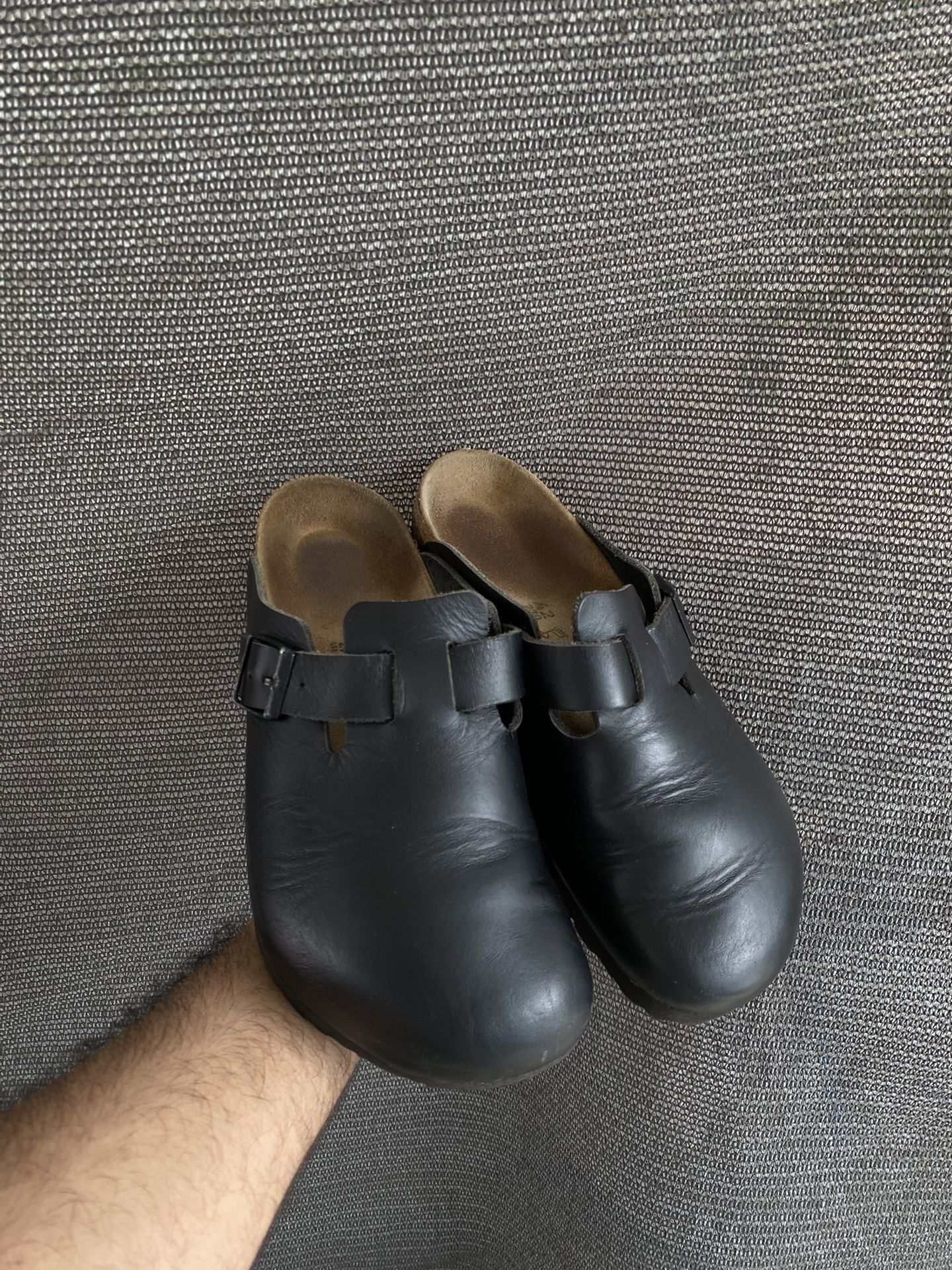 BIRKENSTOCK Boston Oiled Leather Clogs