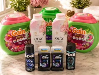 Gain, Olay & Axe Household Bundle