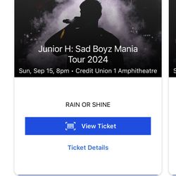 Junior H Tinley Park Tickets
