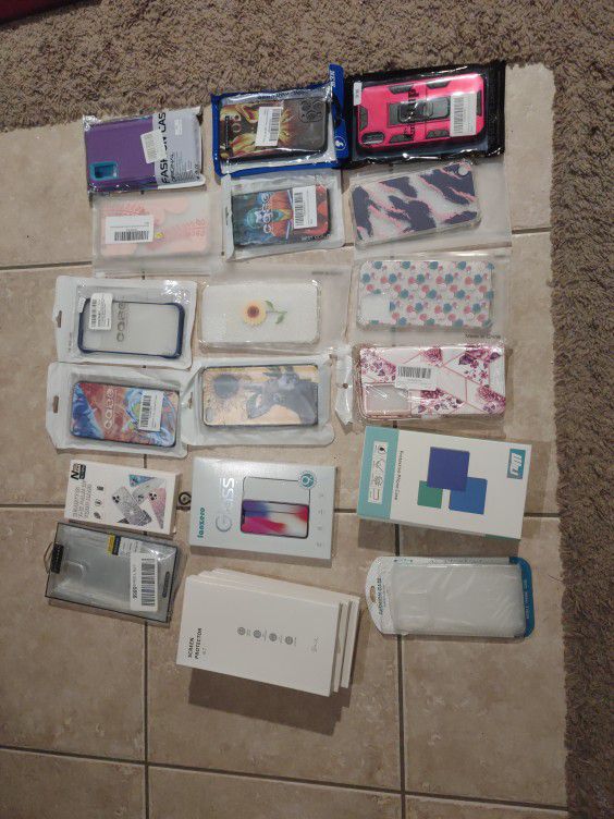 23 Phone Cases & Screen Protectors & Chargers