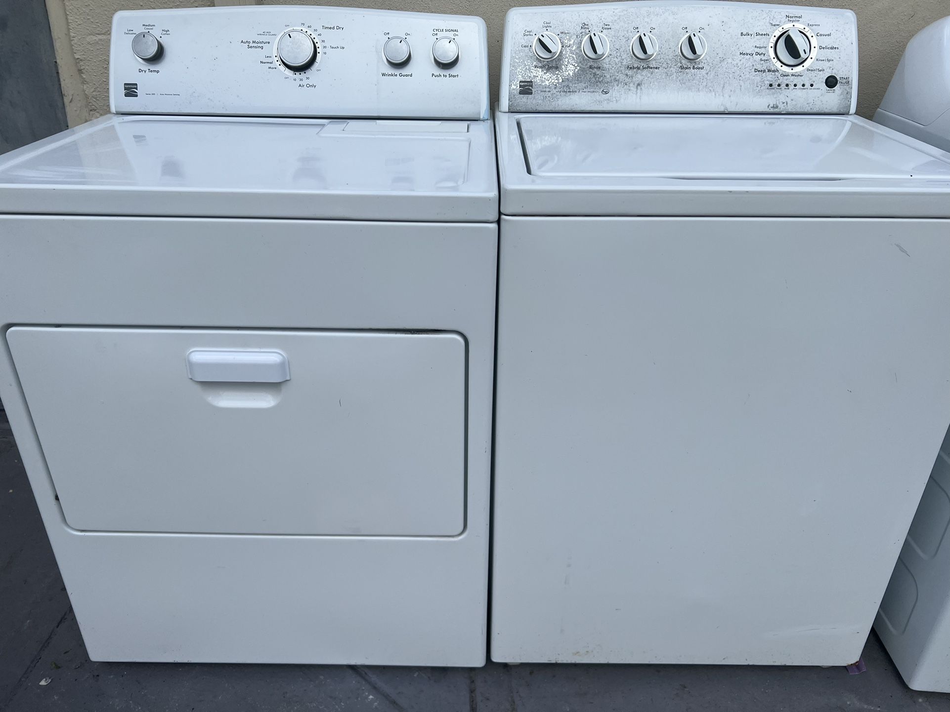 Kenmore Washer And Dryer