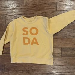 TinyCottons Canary Soda Sweatshirt 10Y