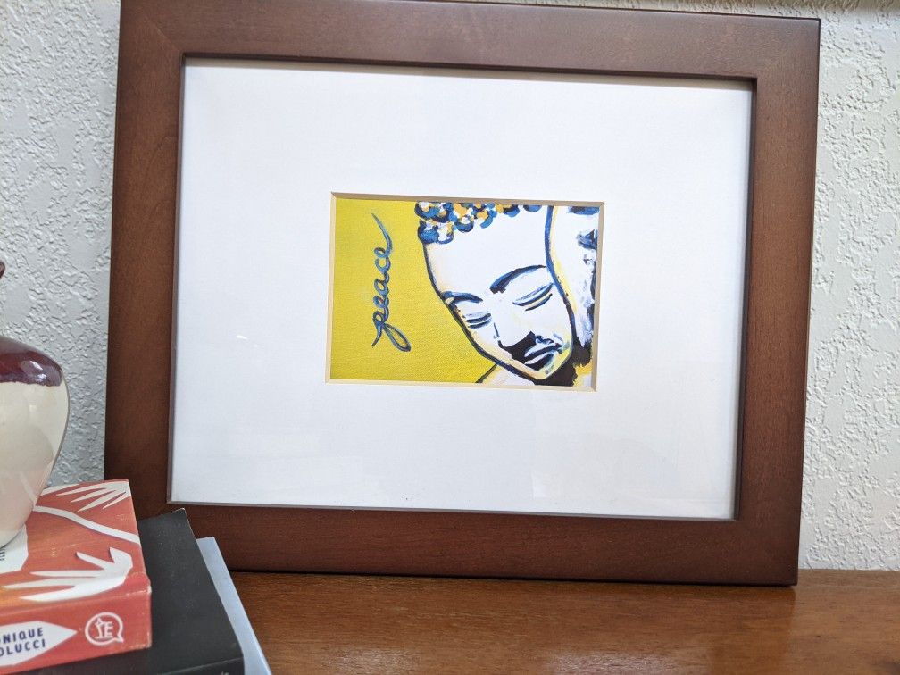 Framed Peace Print