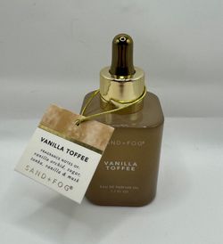 Sand And Fog Perfume Oil - Vanilla Toffee NEW