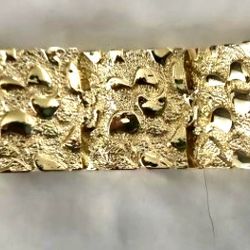 Nugget Bracelet 18k