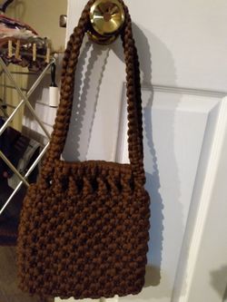 Boho Macrame Purse