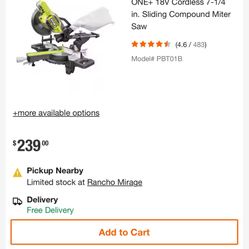 table saw ryobi