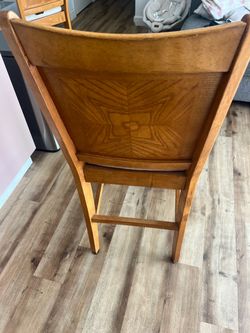 3 Wood stools