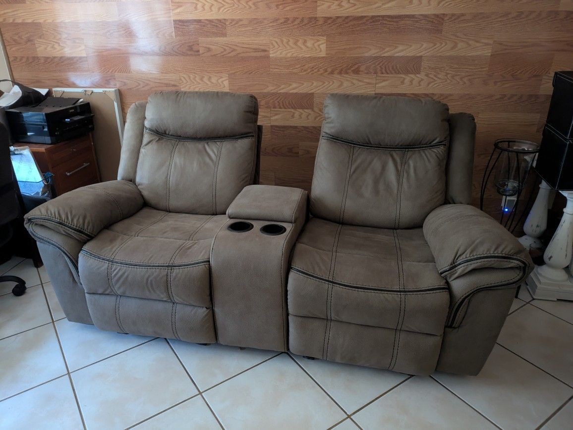 Recliner Rocking Love Sofa