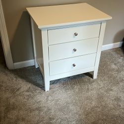 White Nightstand 