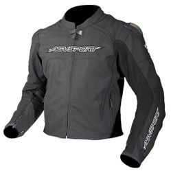 AGV misano leather jacket