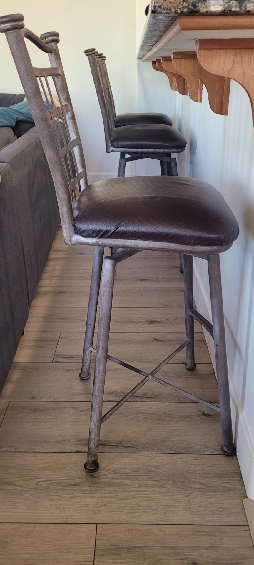 Metal stools