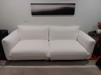 White couch