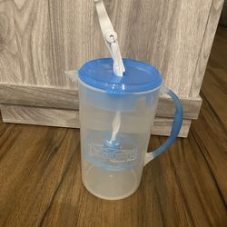 Dr. Brown's Baby Formula Mixing Pitcher with Adjustable Stopper, Locking Lid, and No Drip Spout, 36