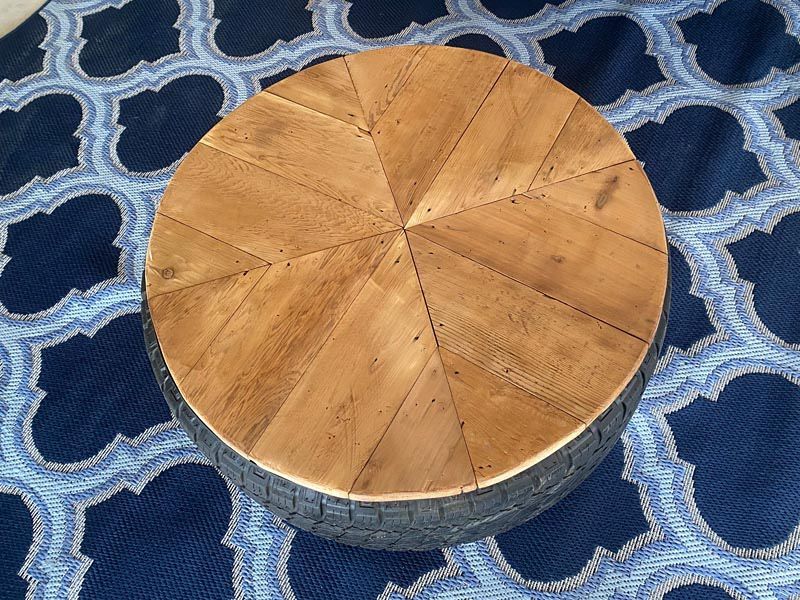 Father’s Day Gift! - Tire Coffee Table